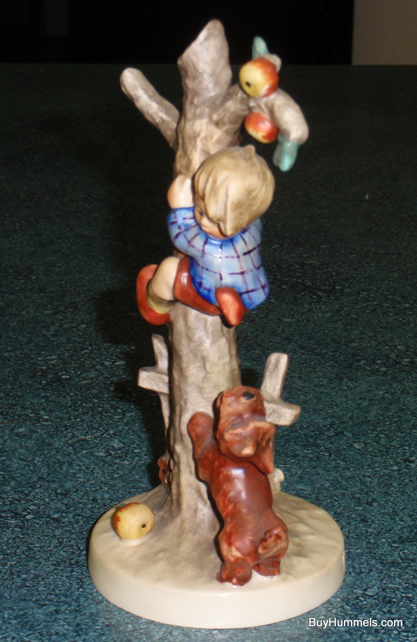 "Culprits" Goebel Hummel Figurine #56/A - Boy In Tree With Dog - Cute Collectible Gift!