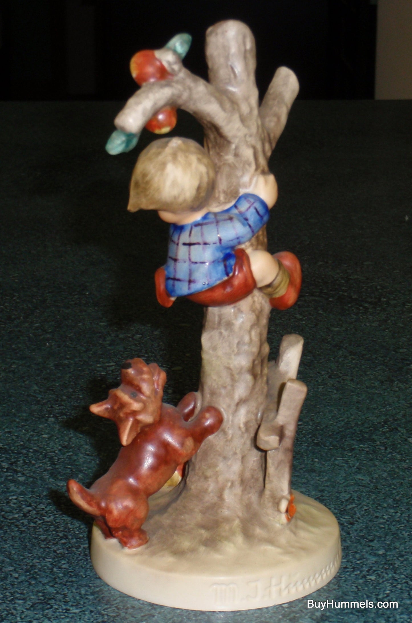 "Culprits" Goebel Hummel Figurine #56/A - Boy In Tree With Dog - Cute Collectible Gift!