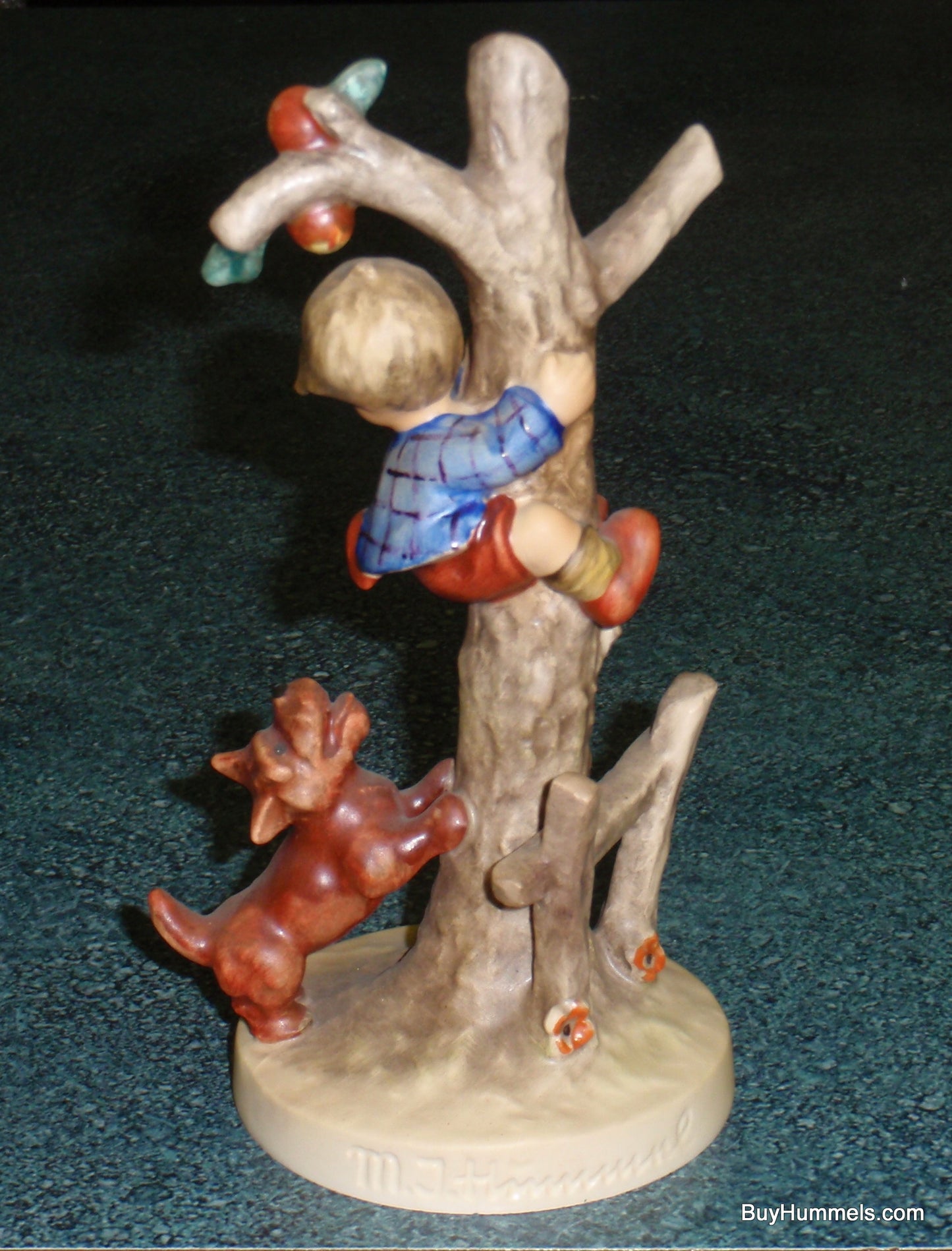 "Culprits" Goebel Hummel Figurine #56/A - Boy In Tree With Dog - Cute Collectible Gift!