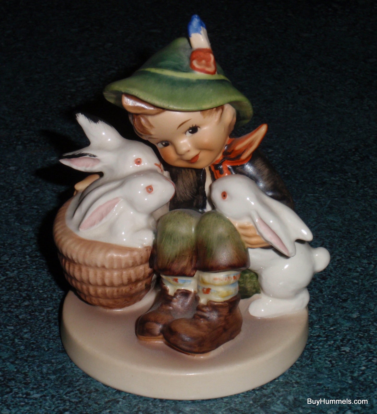 "Playmates" Goebel Hummel Figurine #58/0 - Boy with Bunnies