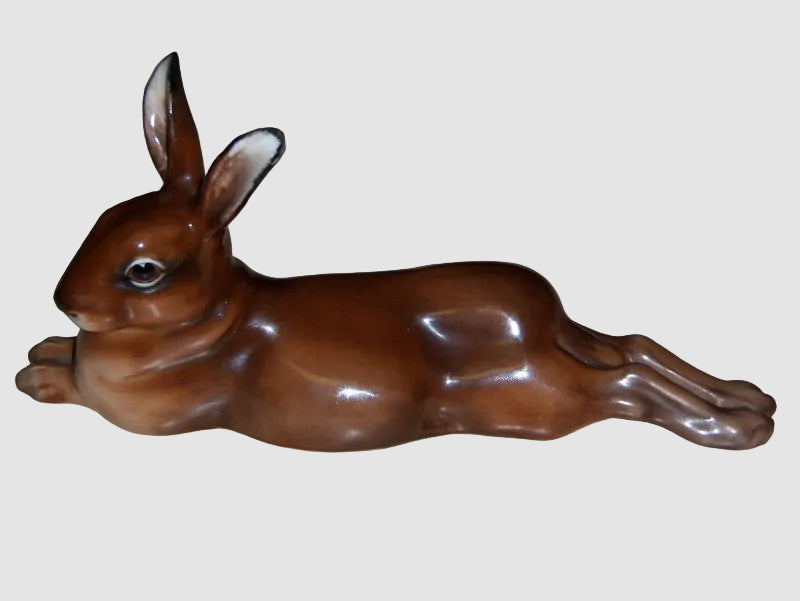 "Hare Lying" Royal Doulton Figurine HN 2593 - Large (7.25")
