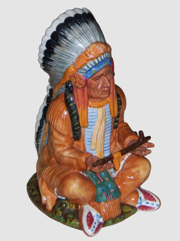 "The Chief" Royal Doulton Figurine HN2892 - Native American (7")