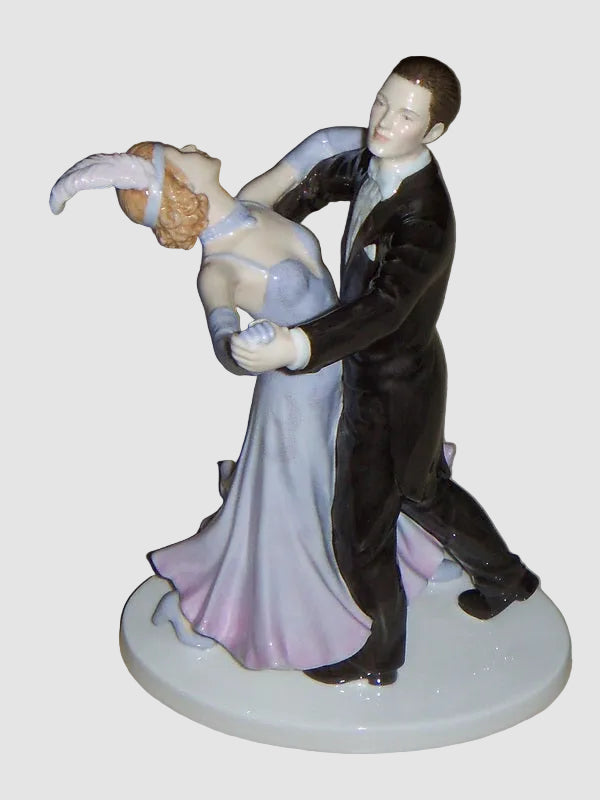"The Foxtrot" Royal Doulton Figurine HN 5445 - Dancing Couple (9")
