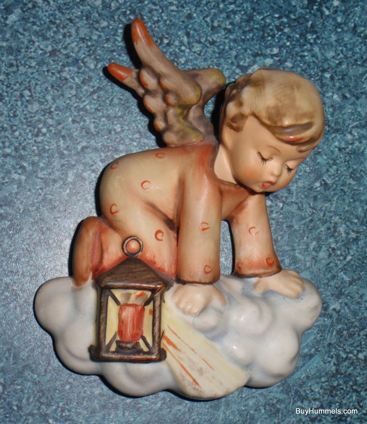 "Searching Angel" Goebel Hummel Wall Plaque #310 - Angel On Cloud (4")