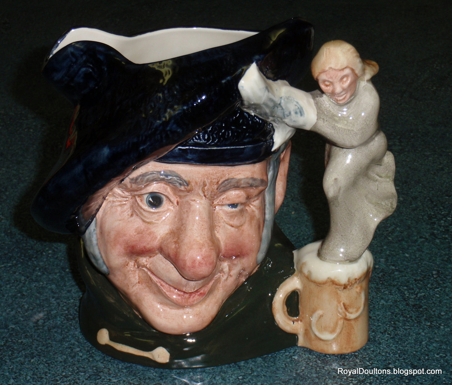 "Tam O'Shanter" Royal Doulton Character Jug D6632 - Max Henk (7")