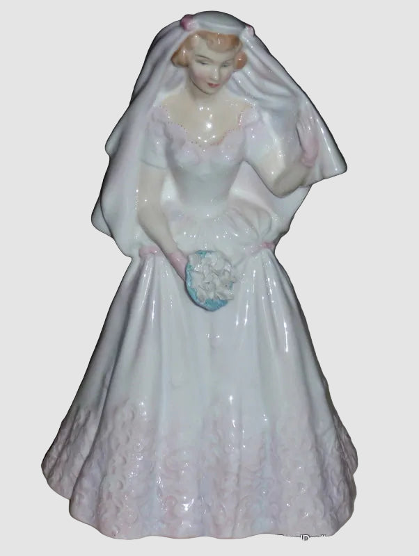 "The Bride" Royal Doulton Figurine HN2166 - Peggy Davies (8")