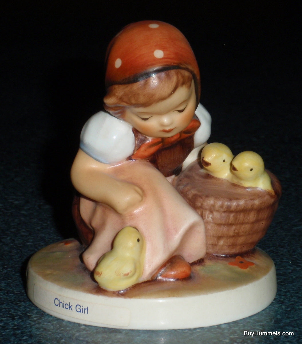 "Chick Girl" Hummel Figurine #57 2/0 - Little Girl Feeding Chicks!