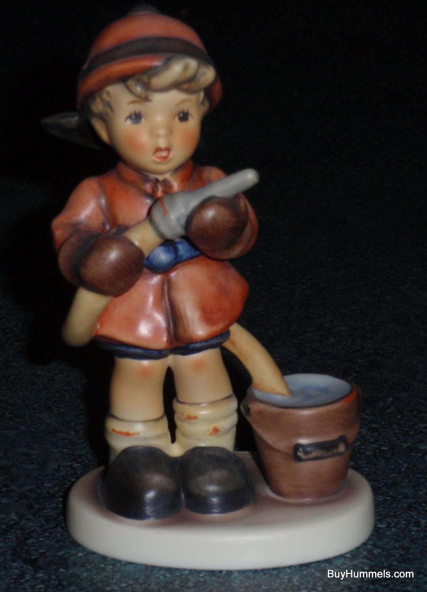 "Fire Fighter" Goebel Hummel Fireman Figurine #2030 - CUTE COLLECTIBLE GIFT
