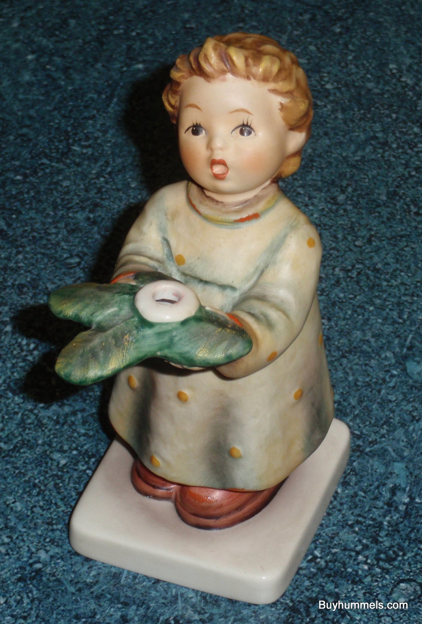 "A Gentle Glow" Goebel Hummel Figurine #439 - Girl With Candleholder - Collectible Gift!