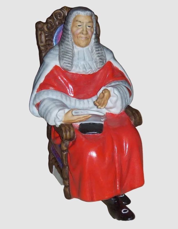 "The Judge" Royal Doulton Seated Figurine HN 2443 (6.25")