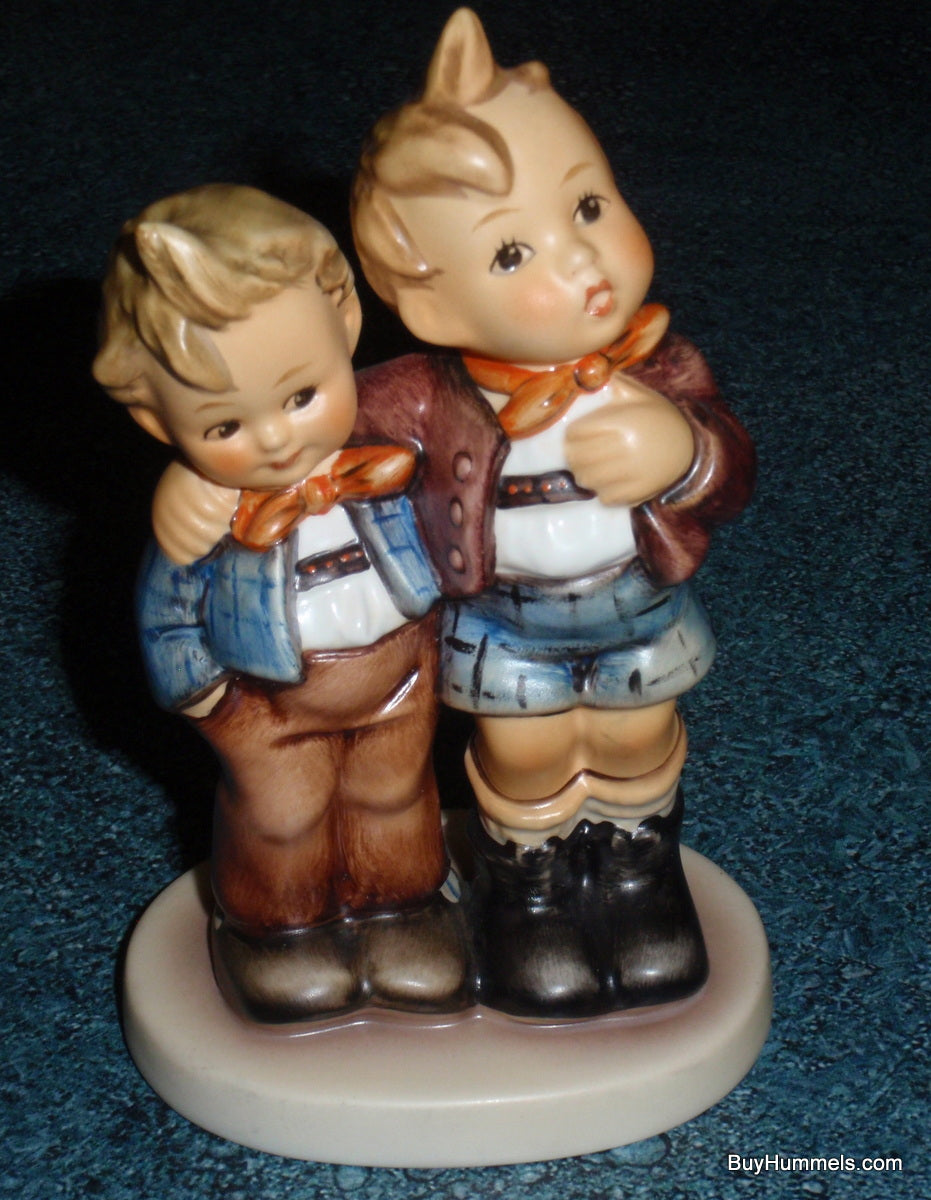 "MAX AND MORITZ" Hummel Figurine #123 - Big Brother And Little Brother Hugging!