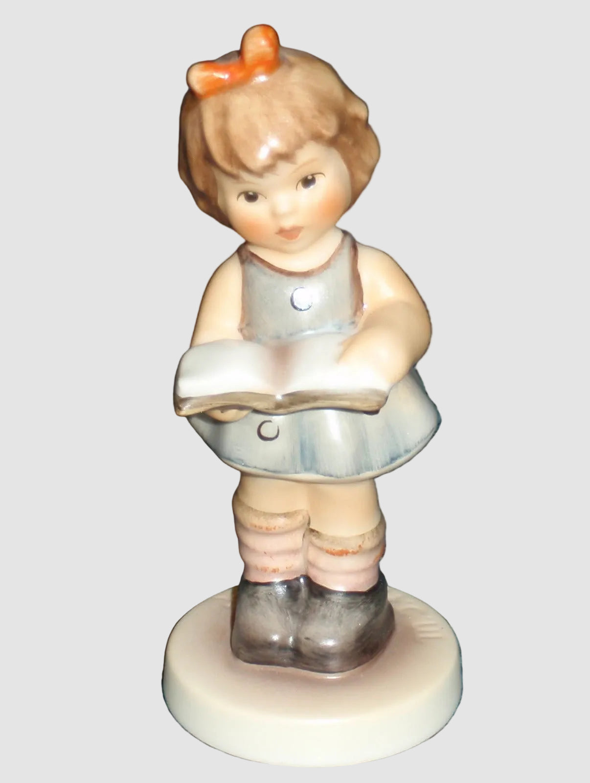 "Once Upon A Time" #2051/A Goebel Hummel Figurine - Little Girl Reading A Book - Adorable Gift!
