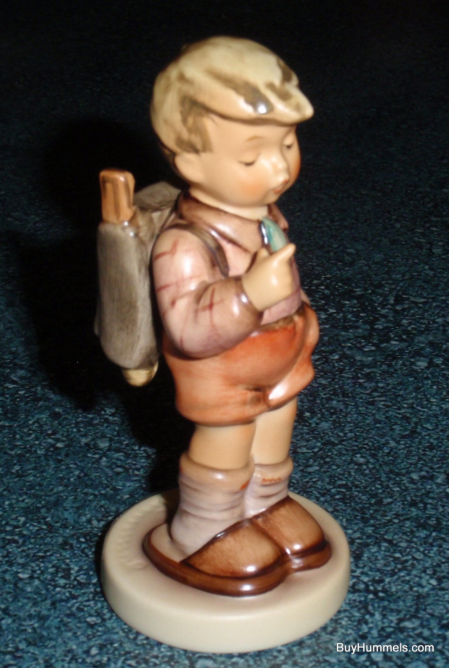 "One, Two, Three" Goebel Hummel Figurine #555 Little Boy Counting on His Fingers