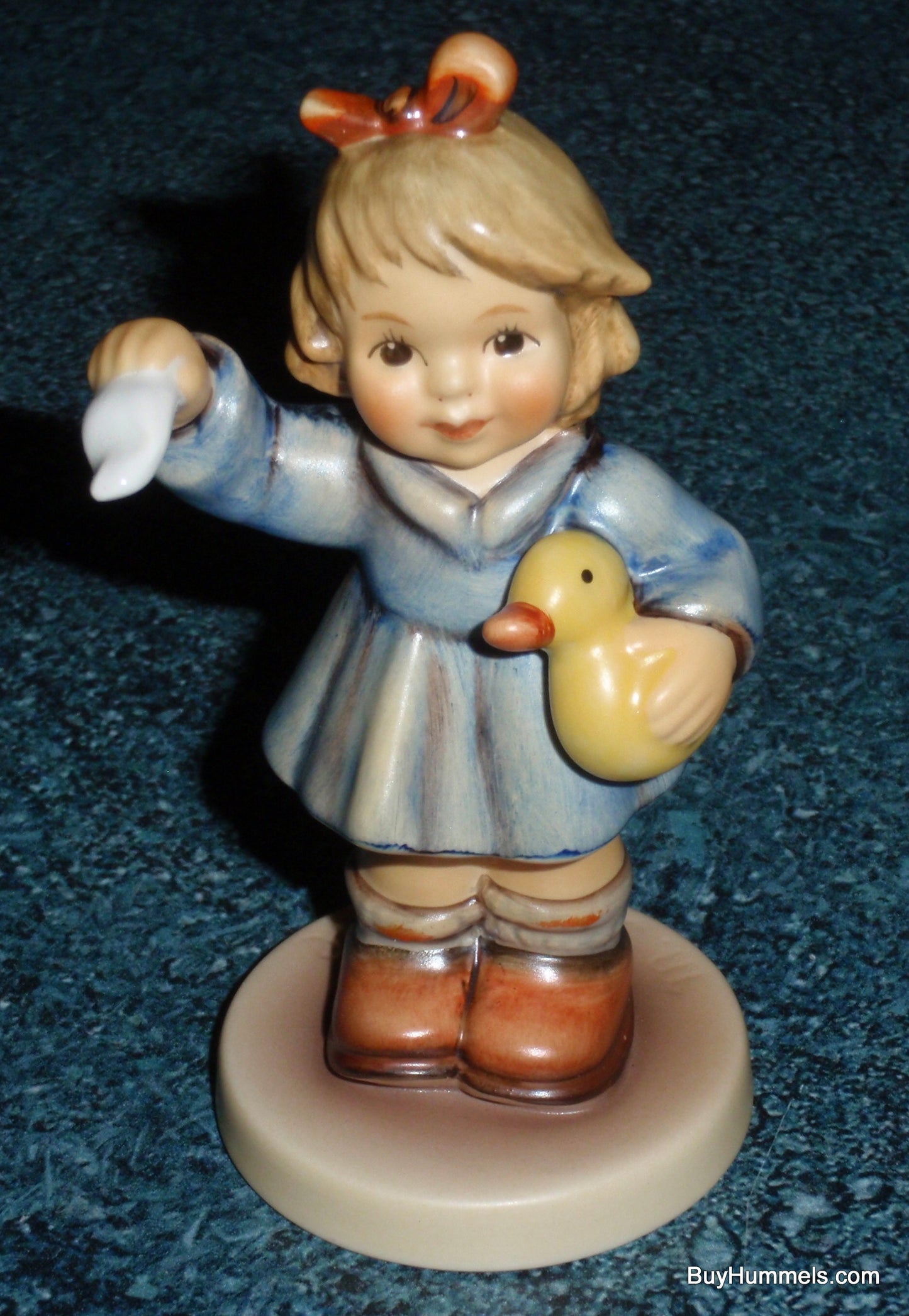 "Wait For Me" Goebel Hummel Figurine #2148/A - Girl With Rubber Ducky - GIFT!