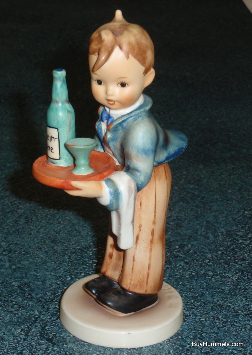 "Waiter" Goebel Hummel Figurine #154/0 - Cute Collectible Gift!