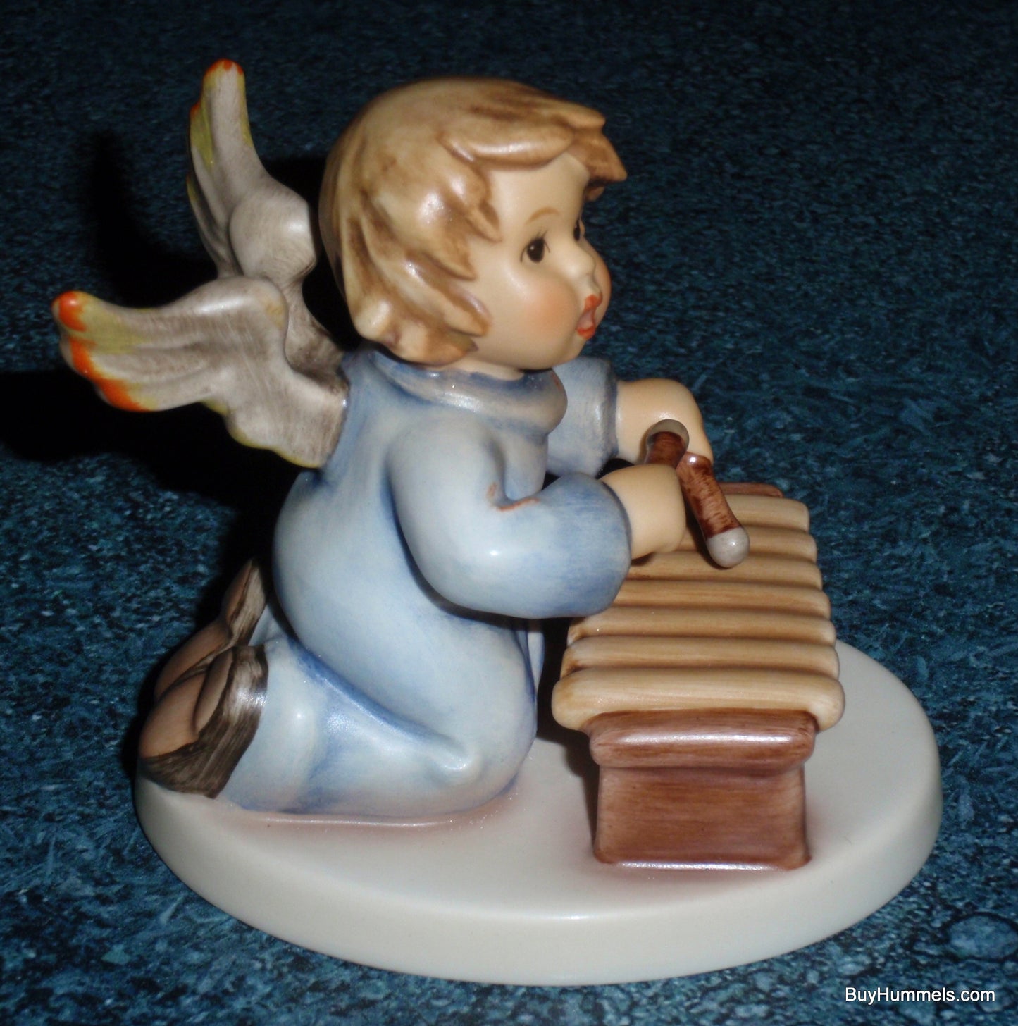 "Zealous Xylophonist" Goebel Hummel Figurine #2096/N - From The Angel Symphony