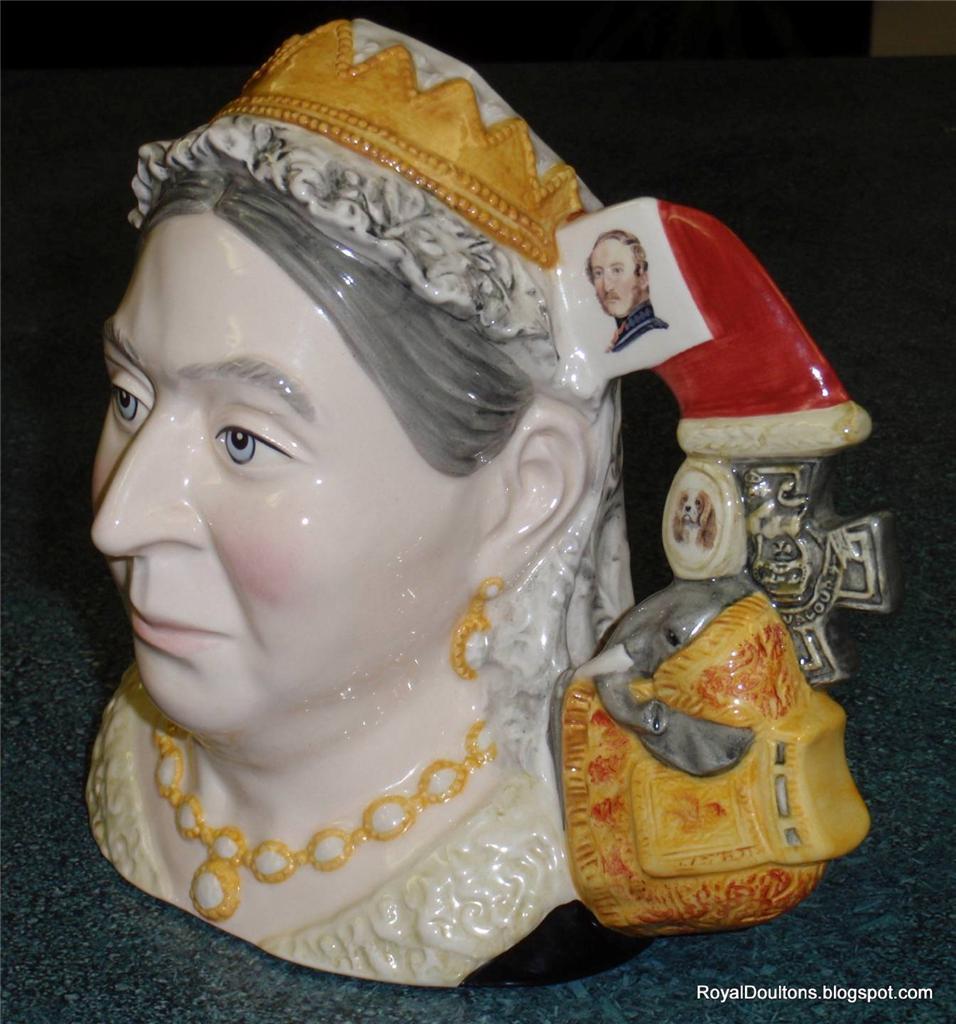 Queen Victoria Royal Doulton Toby Character Jug Of The Year 2001 D7152 Limited Edition Collectible