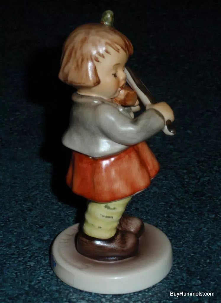 "First Violin" Goebel Hummel Figurine #2184 TMK8 - Little Girl Playing Violin!