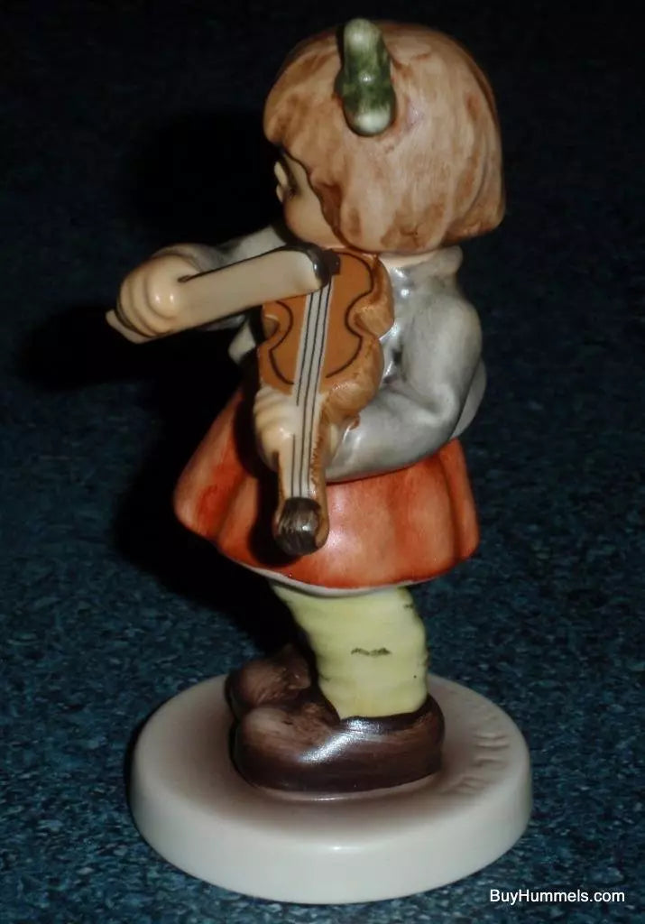"First Violin" Goebel Hummel Figurine #2184 TMK8 - Little Girl Playing Violin!