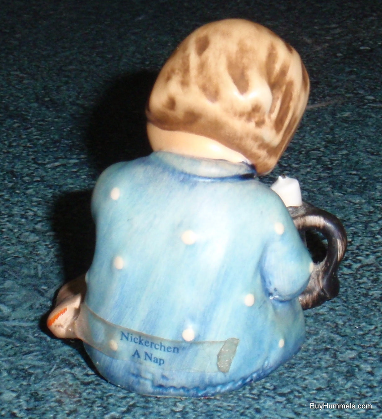 "A Nap" Goebel Hummel Figurine #534 - Girl With Blanket And Candle - CUTE!