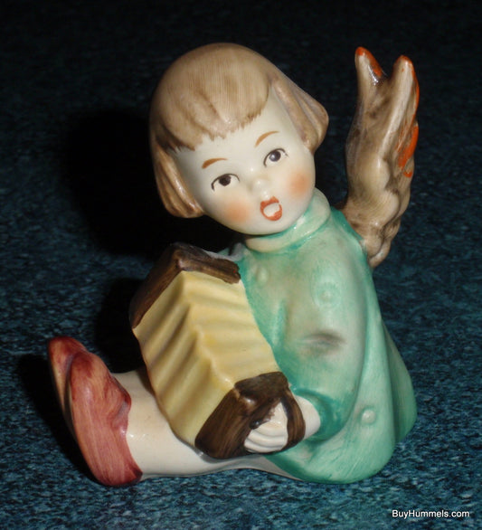 Angel With Accordion Goebel Hummel Candleholder Figurine!