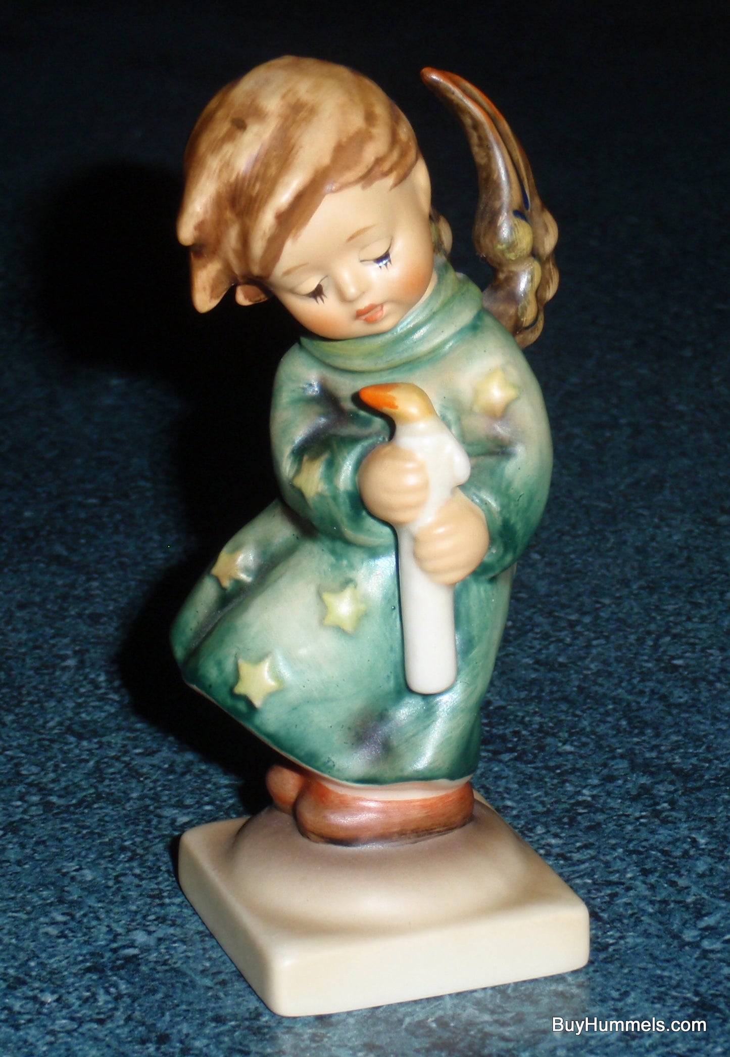 Heavenly Angel Goebel Hummel Figurine #21/0 - Angel With Candle In The Wind