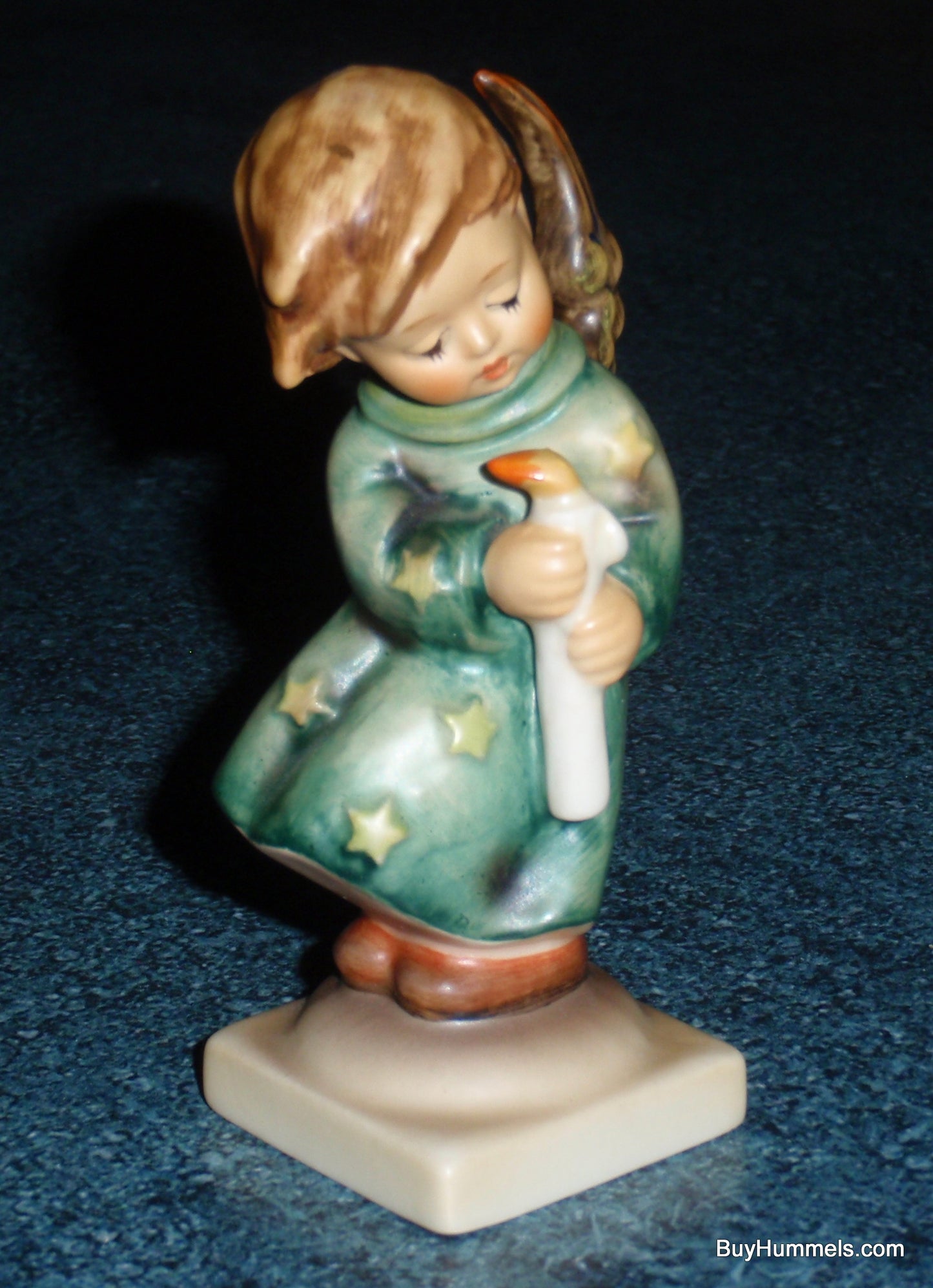 Heavenly Angel Goebel Hummel Figurine #21/0 - Angel With Candle In The Wind