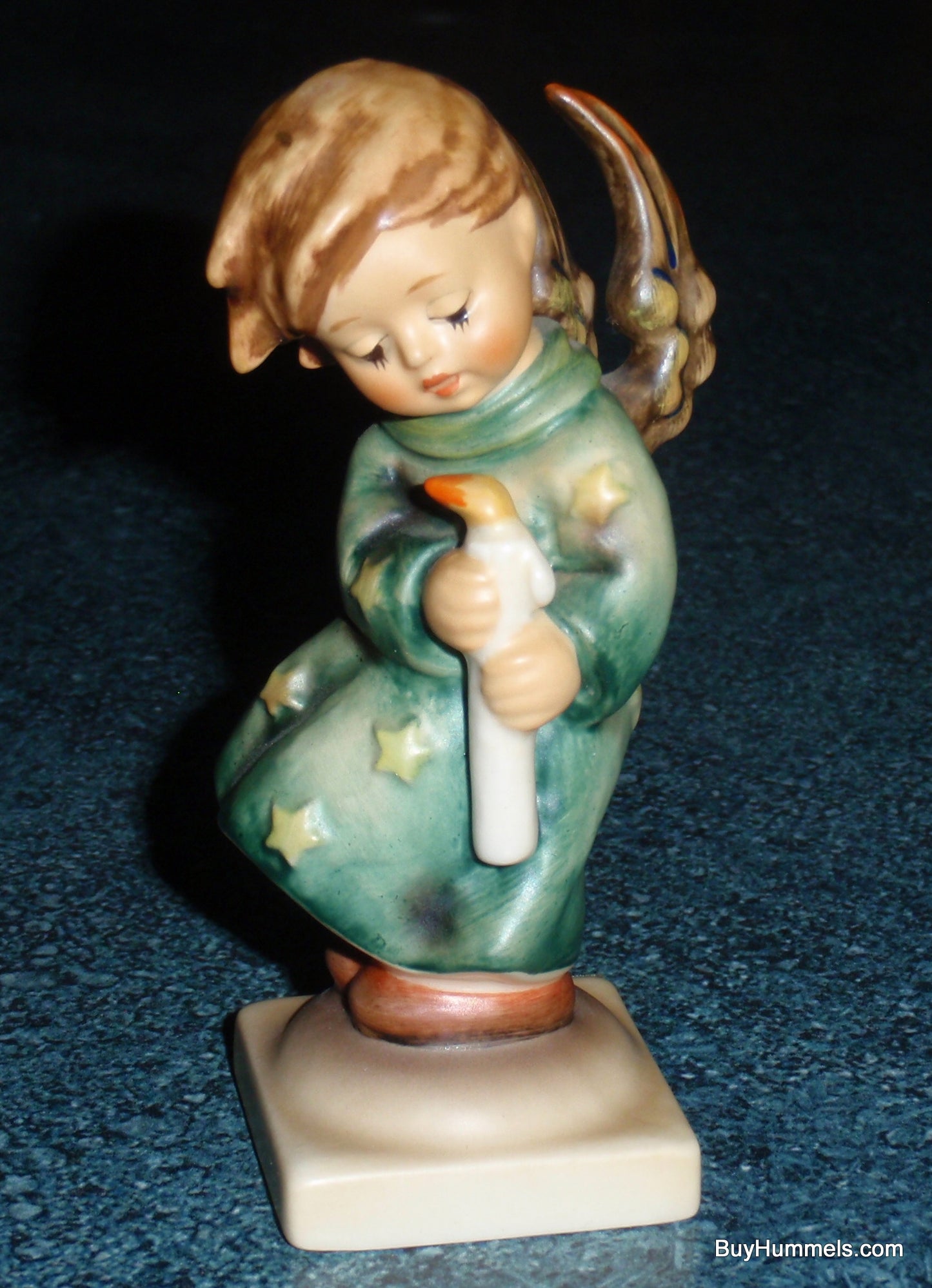 Heavenly Angel Goebel Hummel Figurine #21/0 - Angel With Candle In The Wind