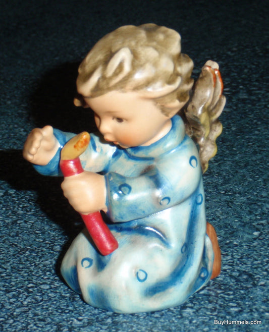"Shining Light" Goebel Hummel Figurine #358 Angel With Candle In The Wind!