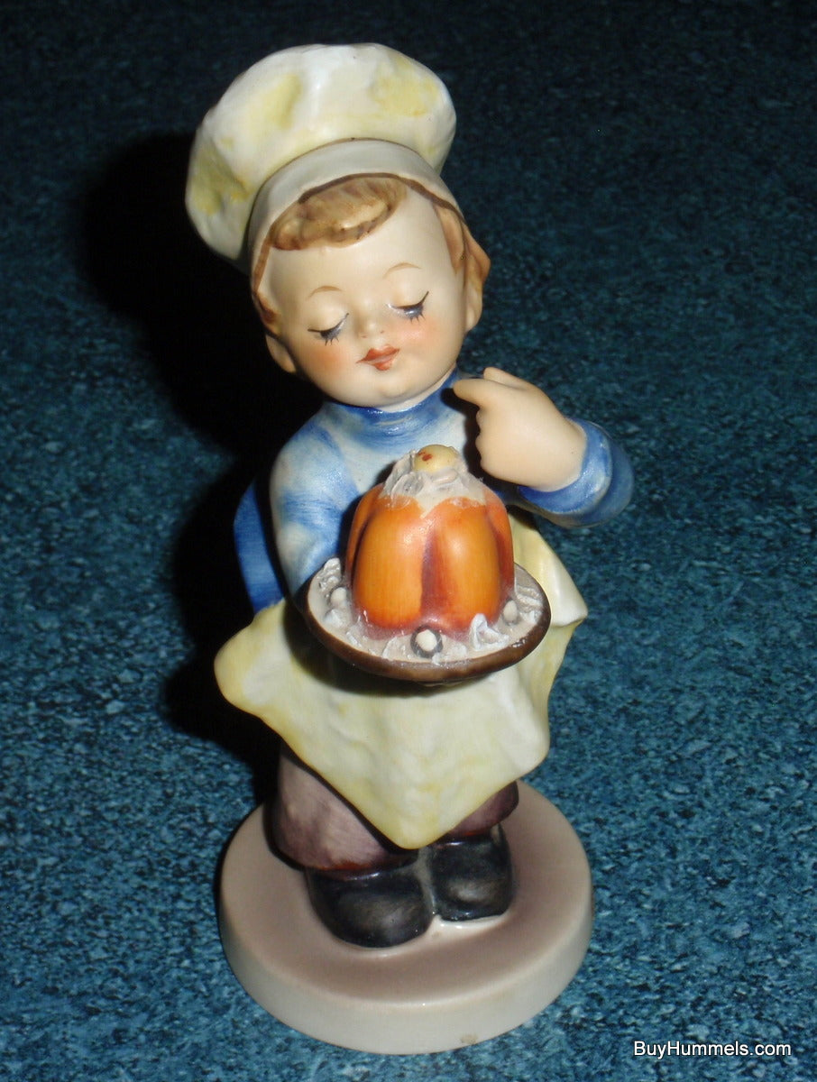 "Baker" Goebel Hummel Figurine #128 - Boy With Cake That He Baked!