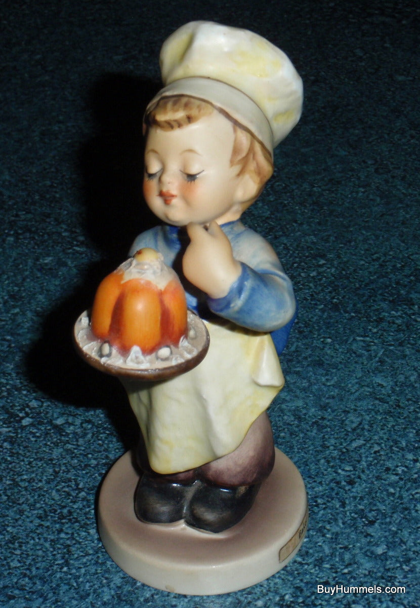 "Baker" Goebel Hummel Figurine #128 - Boy With Cake That He Baked!