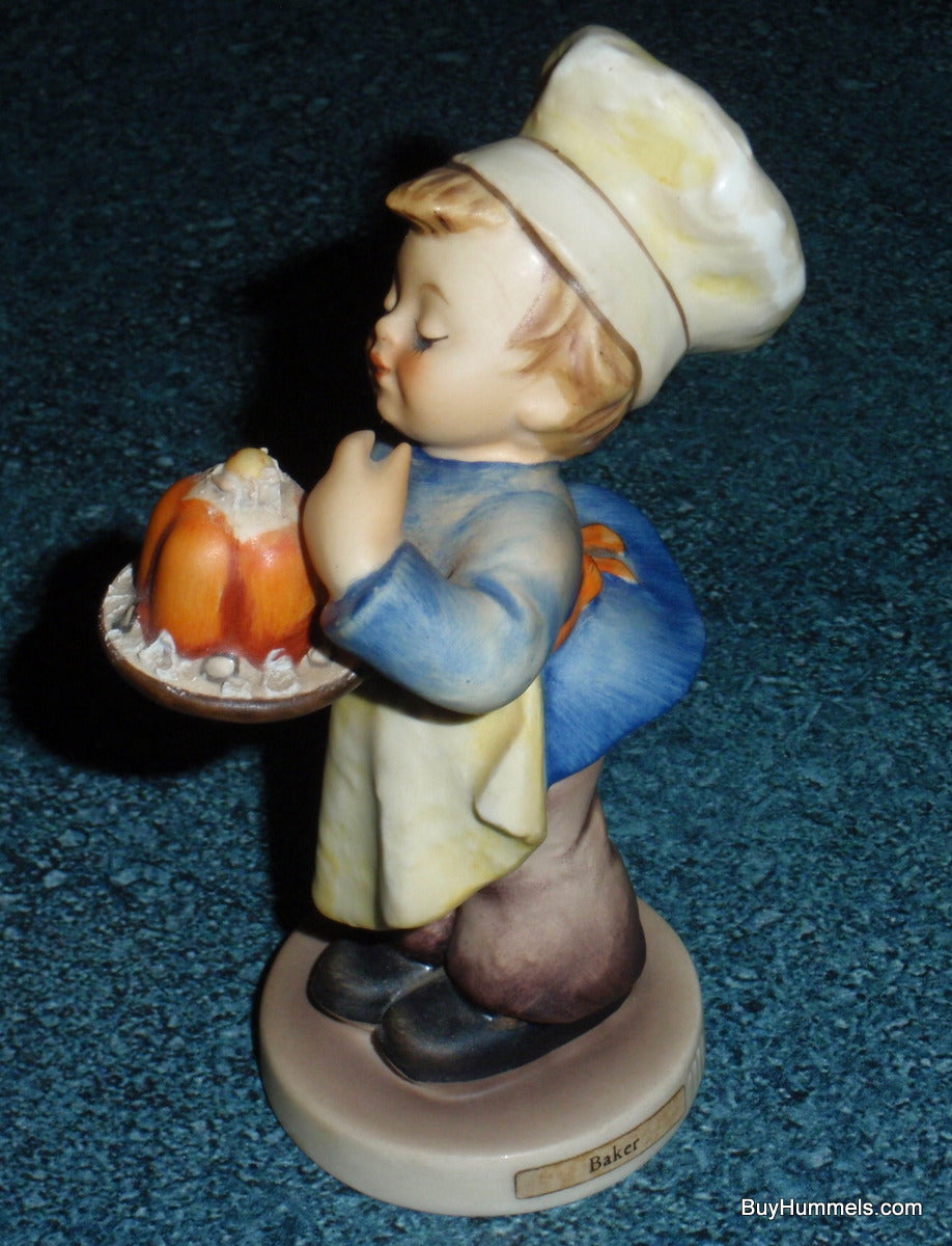 "Baker" Goebel Hummel Figurine #128 - Boy With Cake That He Baked!