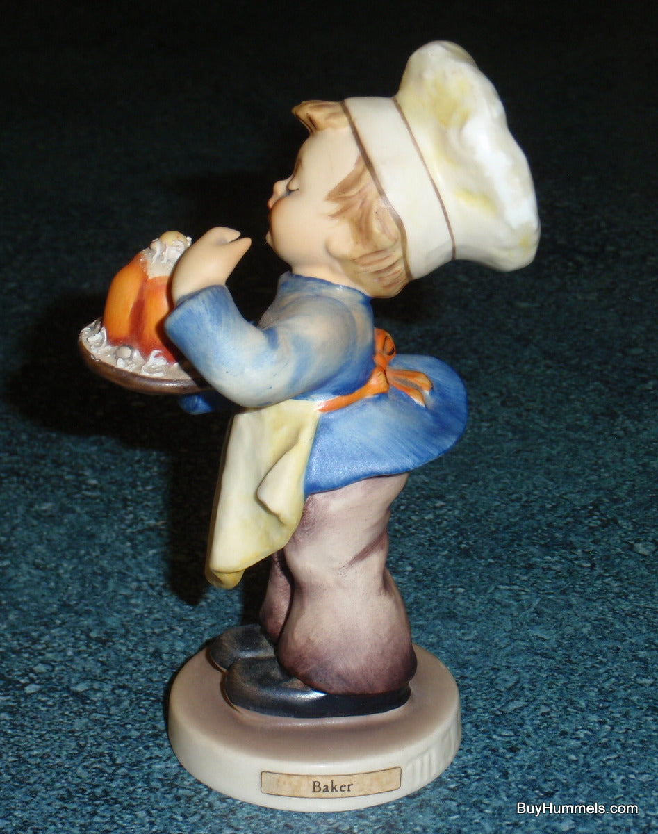 "Baker" Goebel Hummel Figurine #128 - Boy With Cake That He Baked!