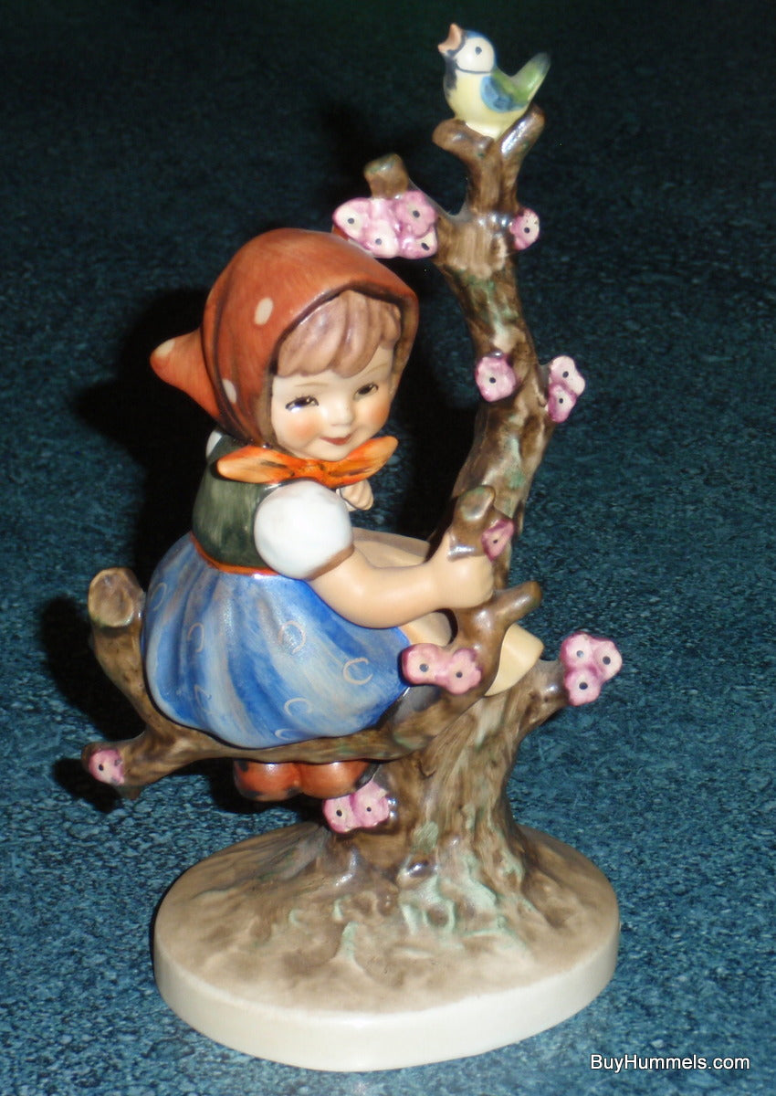 "Apple Tree Girl" With Blue Bird Goebel Hummel Figurine #141/I