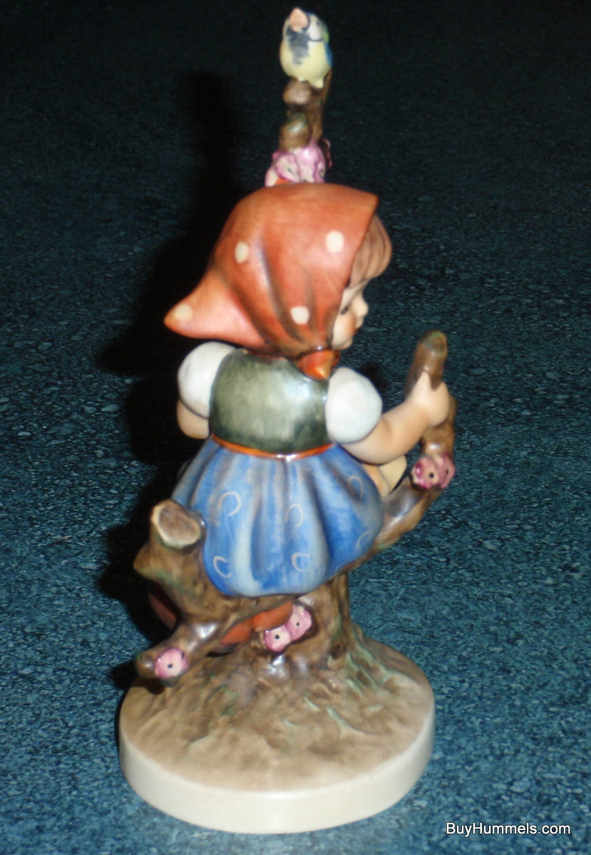 "Apple Tree Girl" With Blue Bird Goebel Hummel Figurine #141/I