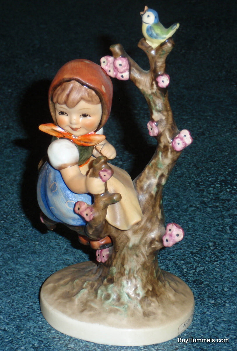 "Apple Tree Girl" With Blue Bird Goebel Hummel Figurine #141/I