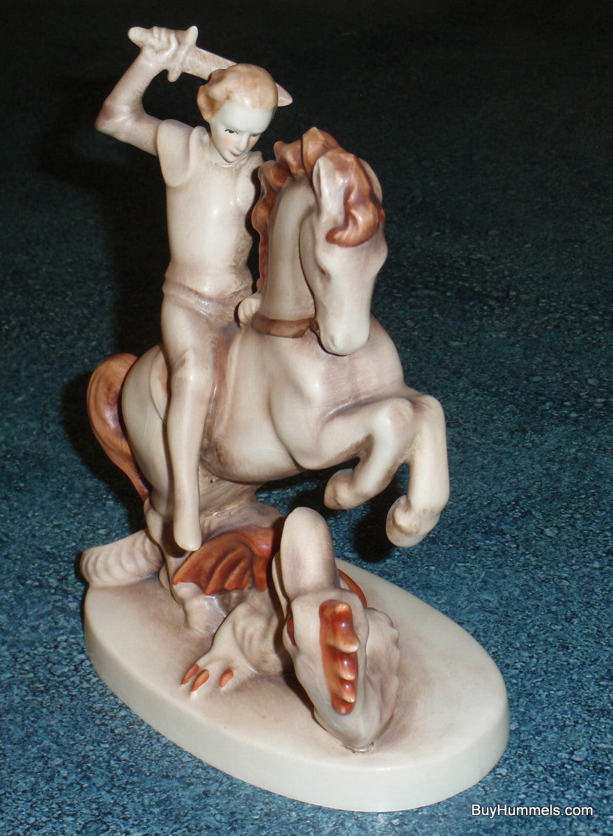 Saint George And The Dragon Goebel Hummel Figurine #55 - RARE COLLECTIBLE!