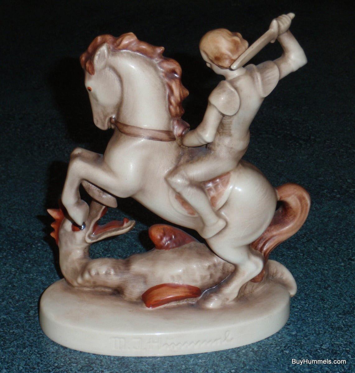Saint George And The Dragon Goebel Hummel Figurine #55 - RARE COLLECTIBLE!
