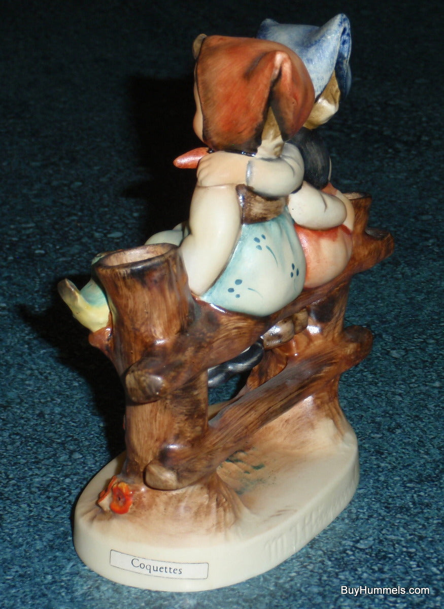 "Coquettes" Goebel Hummel Figurine #179 - Two BFFs On Fence - GREAT GIFT!