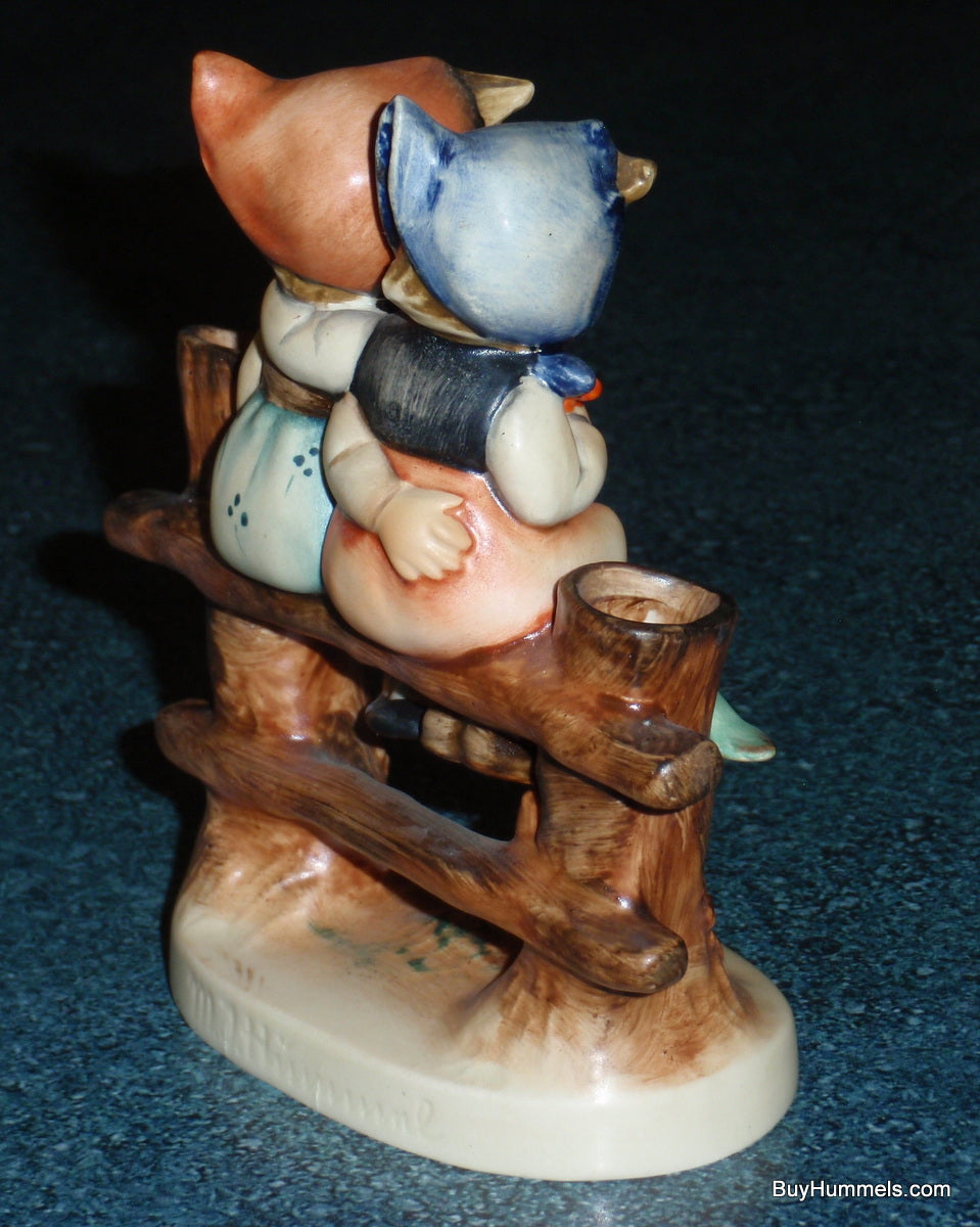 "Coquettes" Goebel Hummel Figurine #179 - Two BFFs On Fence - GREAT GIFT!