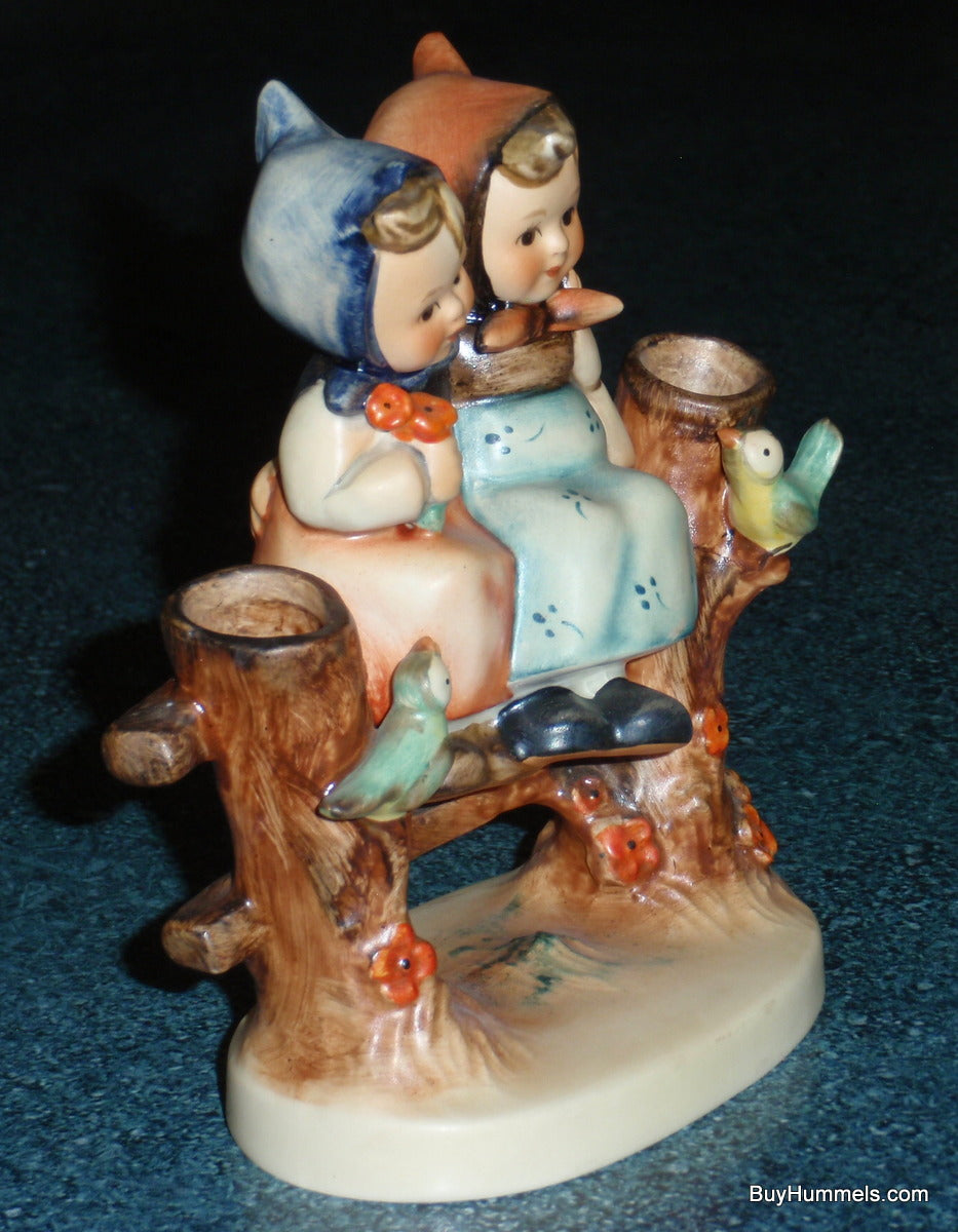 "Coquettes" Goebel Hummel Figurine #179 - Two BFFs On Fence - GREAT GIFT!