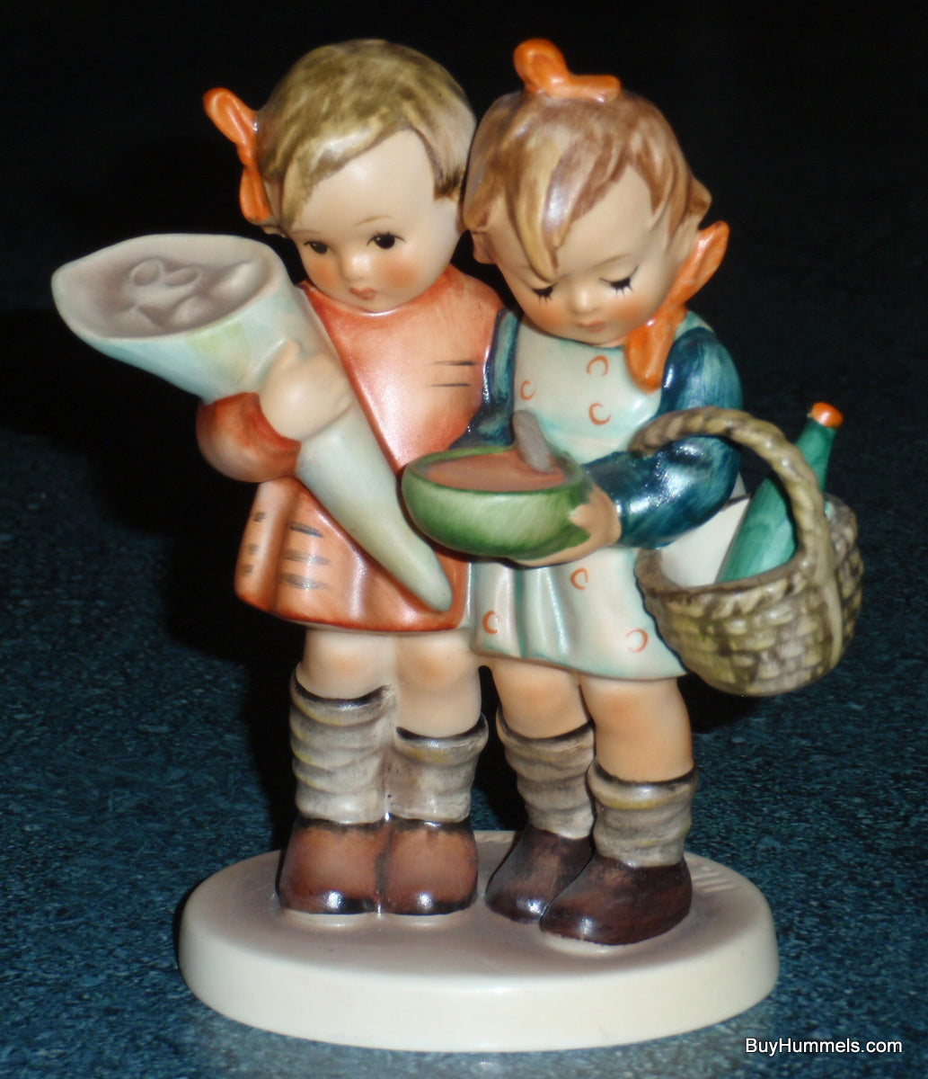 "Going To Grandma's" Hummel Figurine #52/0 - Two Girls On The Way To Grandma's House!