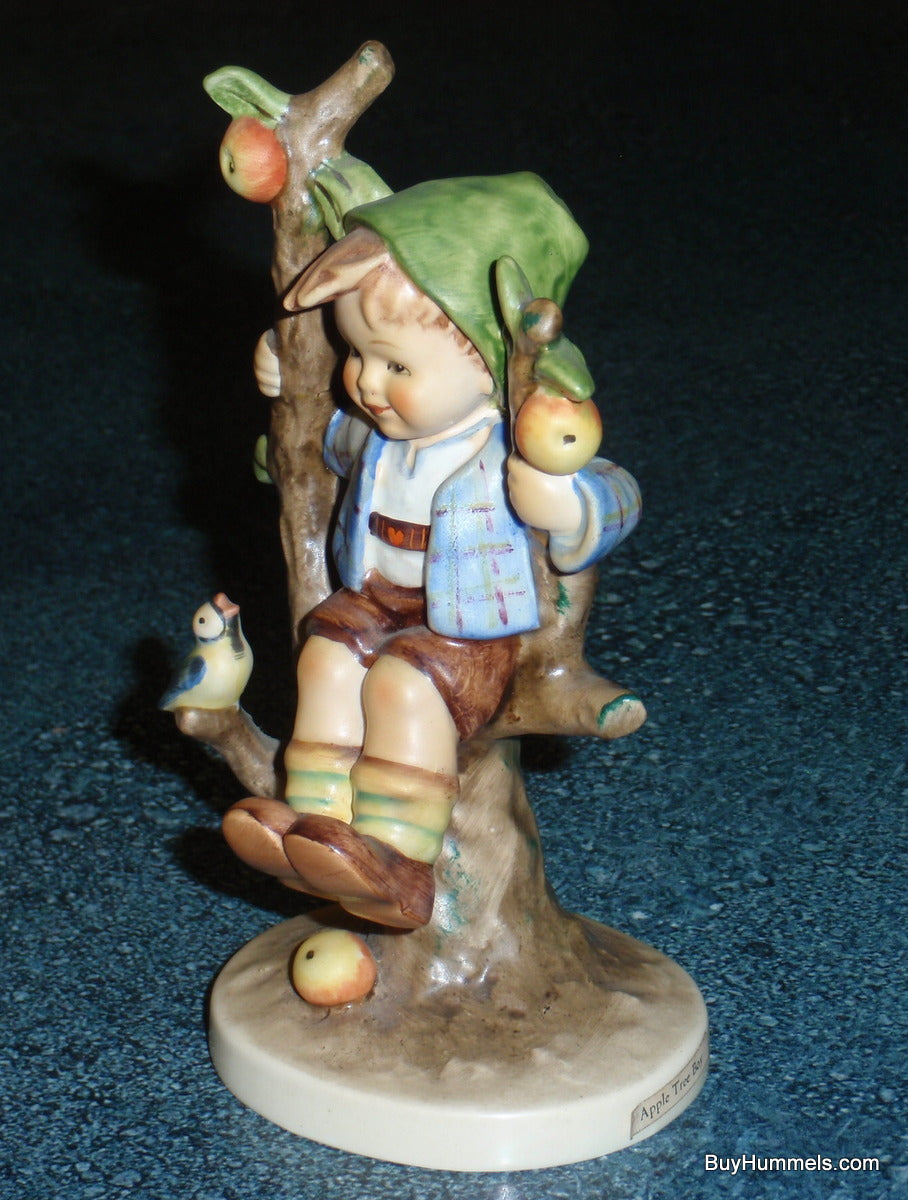 LARGE "Apple Tree Boy" With Bird Hummel Figurine #142/I - Boy In Apple Tree With Blue Bird!
