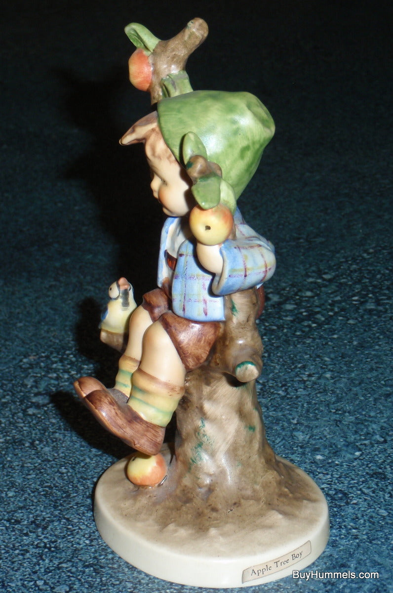 LARGE "Apple Tree Boy" With Bird Hummel Figurine #142/I - Boy In Apple Tree With Blue Bird!