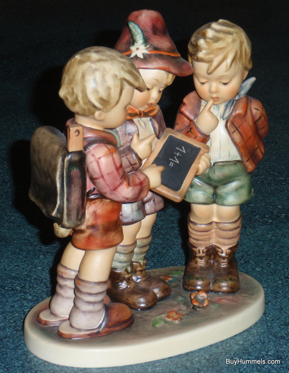 "School Boys" Goebel Hummel Figurine #170/I - Three Boys Learning Schoolwork!