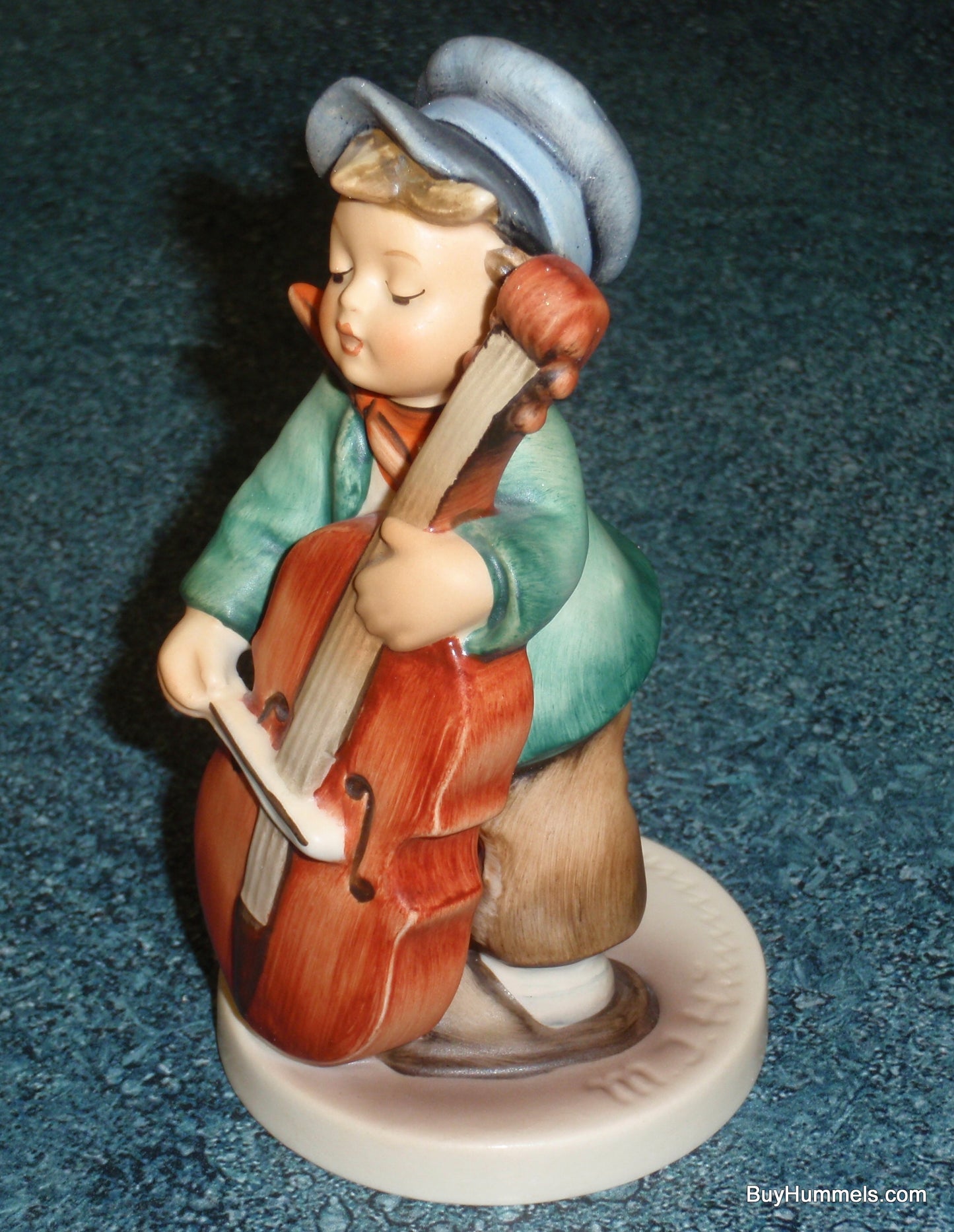 "Sweet Music" Goebel Hummel Figurine #186 - Boy Playing The Cello - CUTE GIFT!