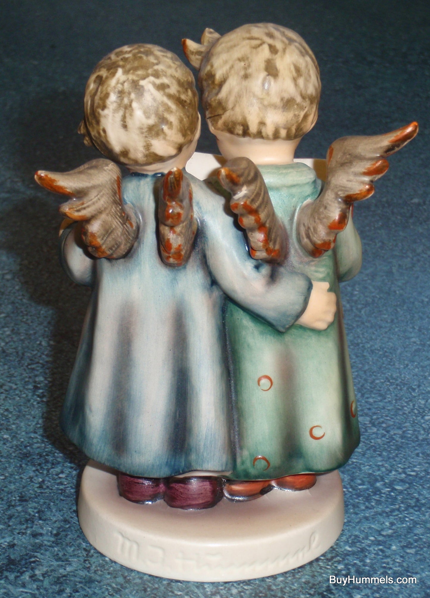 "Angel Duet" Goebel Hummel Candle Holder Figurine #193 - Two Angels Singing!
