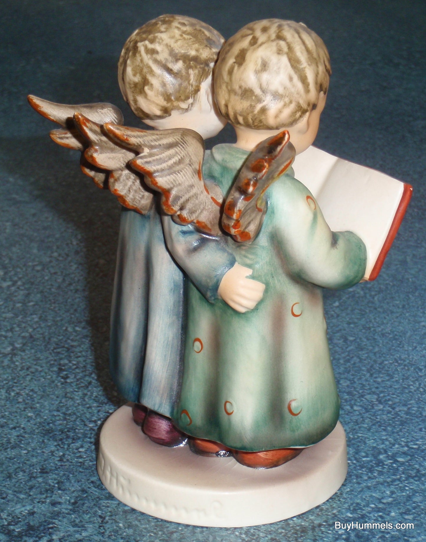 "Angel Duet" Goebel Hummel Candle Holder Figurine #193 - Two Angels Singing!