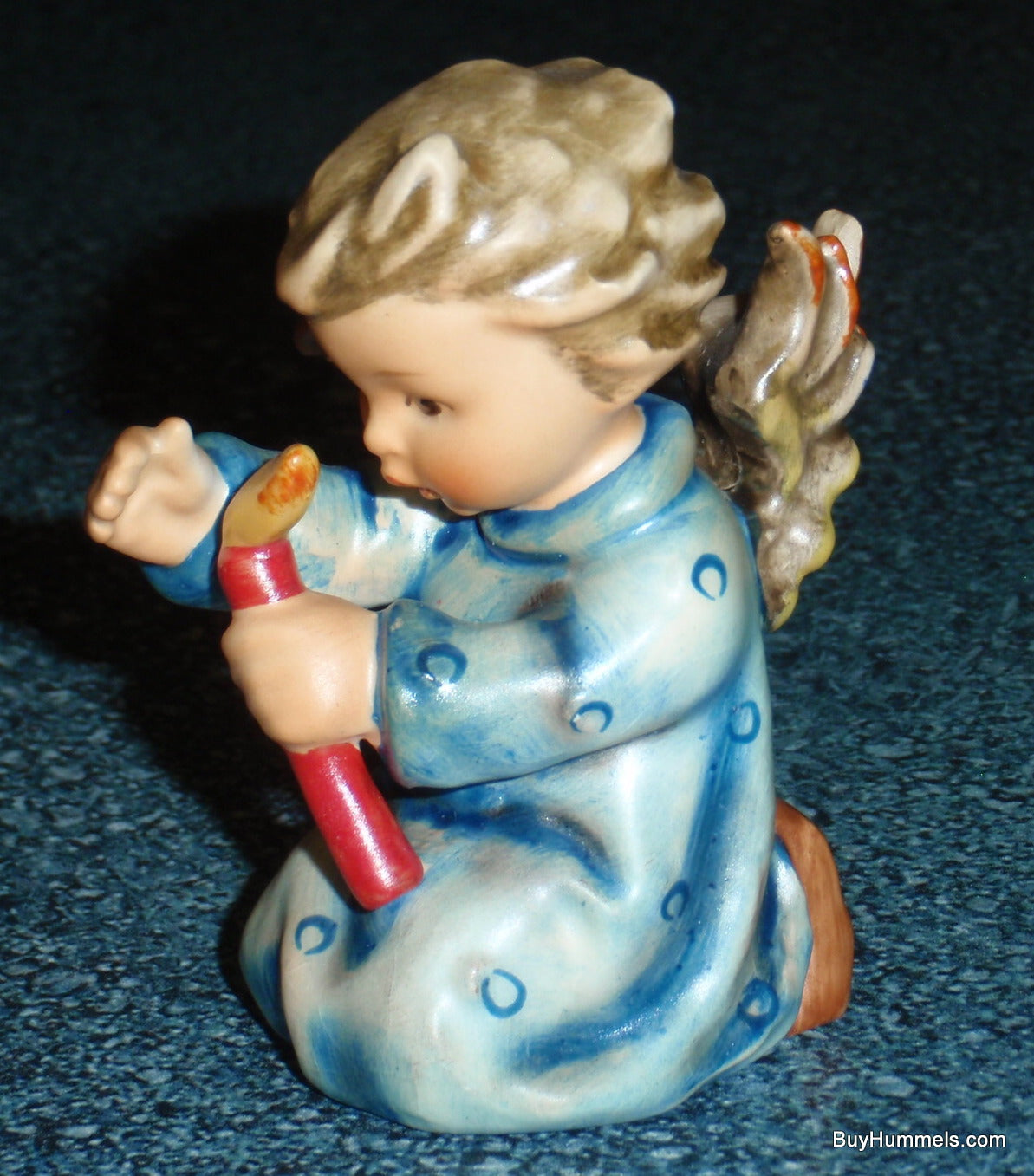 "Shining Light" Goebel Hummel Figurine #358 Angel With Candle In The Wind!