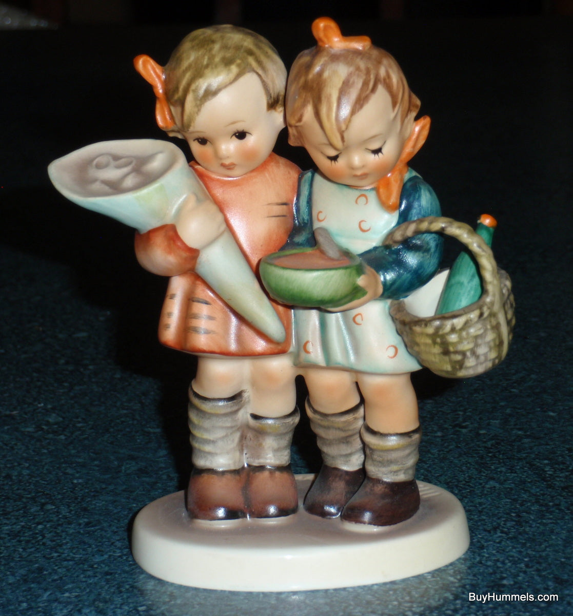 "Going To Grandma's" Hummel Figurine #52/0 - Two Girls On The Way To Grandma's House!